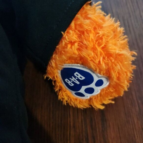 2016 BAB Halloween Pumpkin Jack O Lantern Vines Plush Bear In Skeleton Costume - Picture 5 of 7